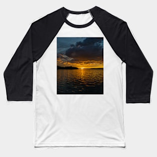 Sunset in Calgary Baseball T-Shirt